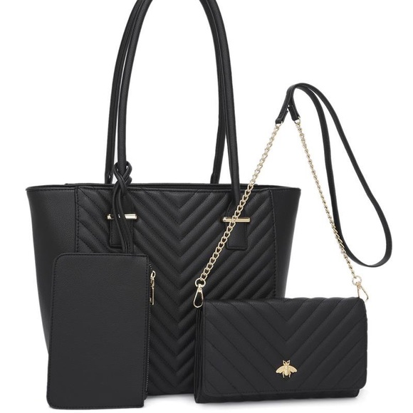 Bee tote with Crossbody Bag - Picture 1 of 3